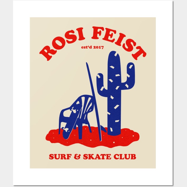 Rosi Feist - Surf & Skate Club Wall Art by Rosi Feist